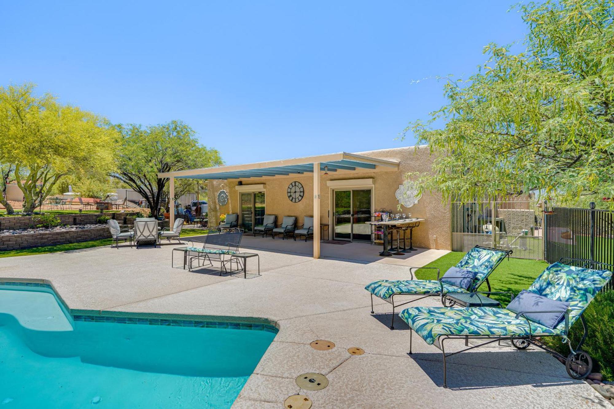 Oro Valley Retreat With Pool And Breathtaking Views! Ngoại thất bức ảnh