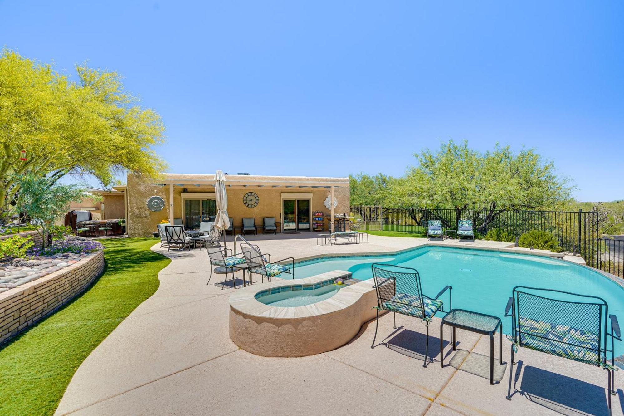 Oro Valley Retreat With Pool And Breathtaking Views! Ngoại thất bức ảnh